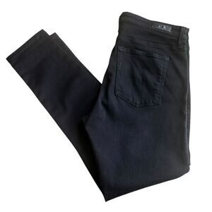 AG The Farrah Skinny Black Jean Size 32